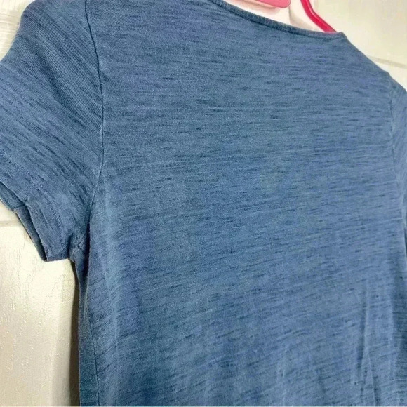 Joe Fresh T-Shirt Embroidered  Blue & White Size Extra Small - Picture 16 of 16